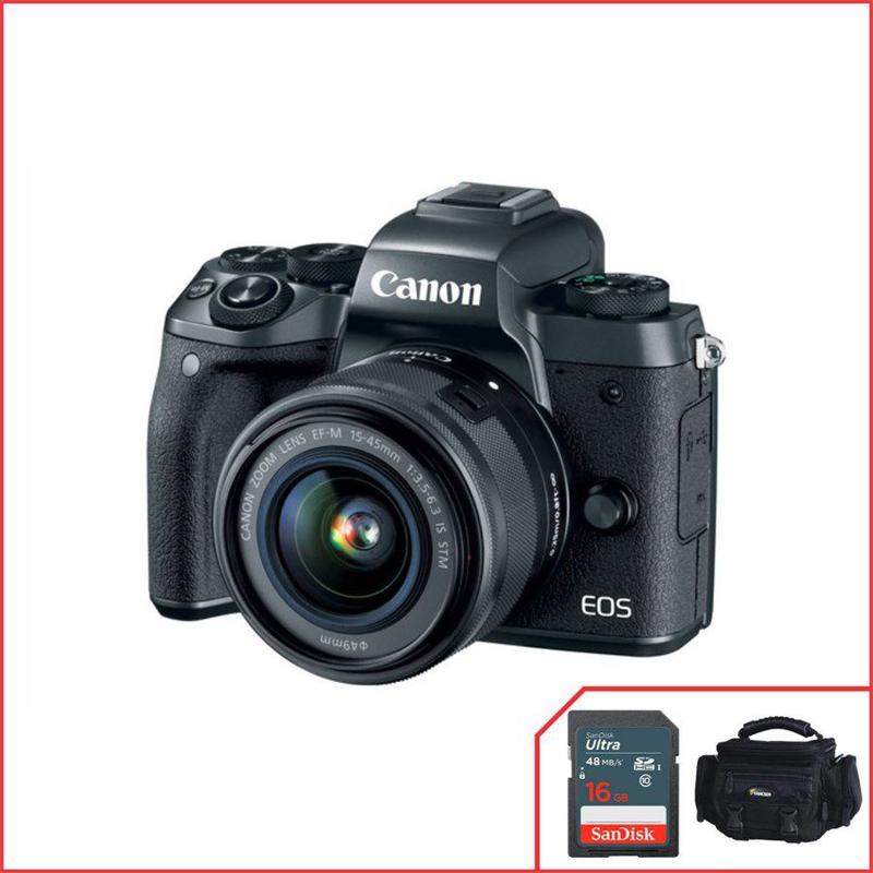 Canon EOS M5 & EF-M 15-45mm IS STM　#9435 Camera Canon Eos M5 Mirrorless Com 15-45mm F3.5-6.3 Is Stm